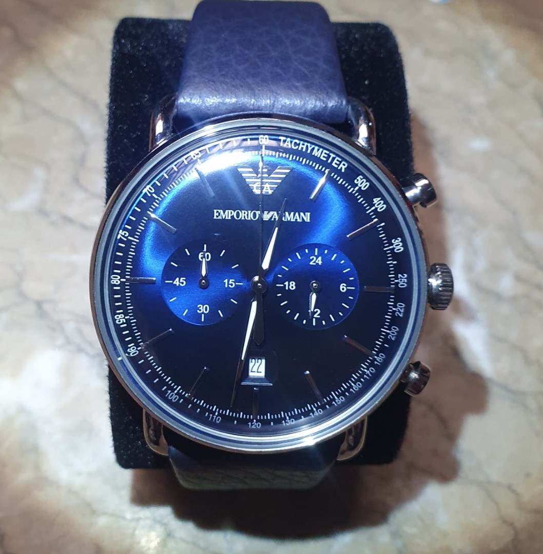 EMPORIO ARMANI watch (AR-11105), Men\'s Fashion, Watches & Accessories,  Watches on Carousell