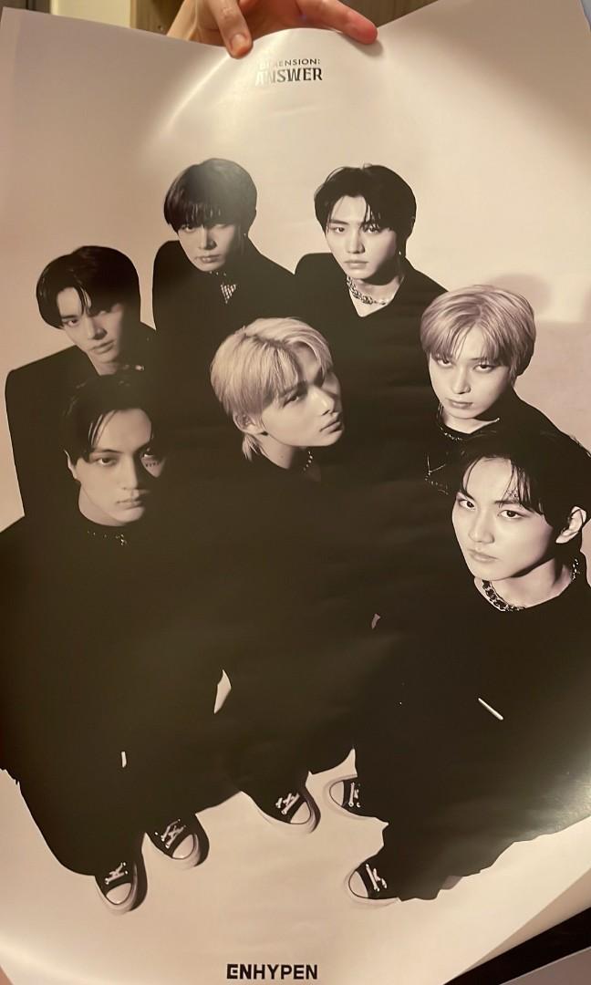 Enhypen dimension answer poster, Hobbies & Toys, Memorabilia ...