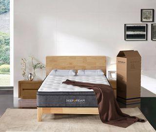 Eurotop Mattress 5 Zone Pocket Spring Latex Foam 34cm – King Single