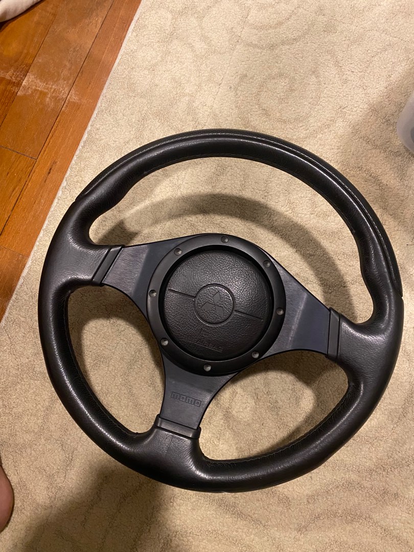 Evo 9 ct9a steering wheel with airbag, Car Accessories, Accessories on