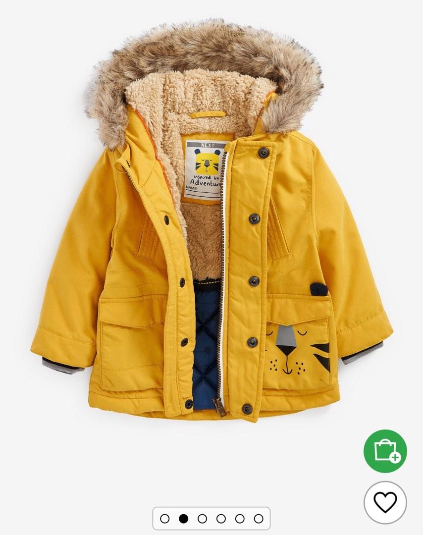 Next boys parka best sale