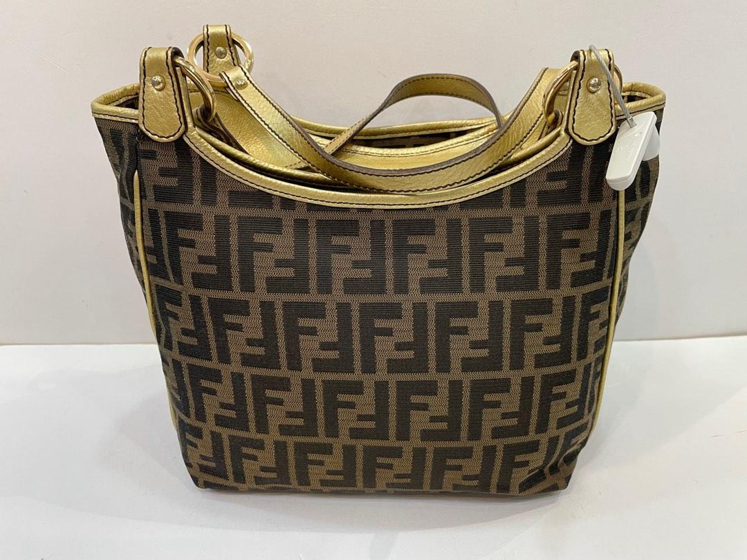 Fendi zucca shopper tote shop