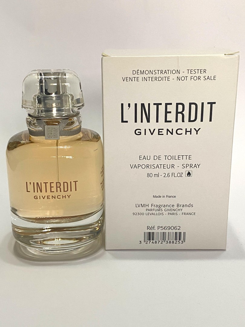 FREE POSTAGE Perfume Givenchy L'interdit Perfume Tester Quality New, Beauty  & Personal Care, Fragrance & Deodorants on Carousell