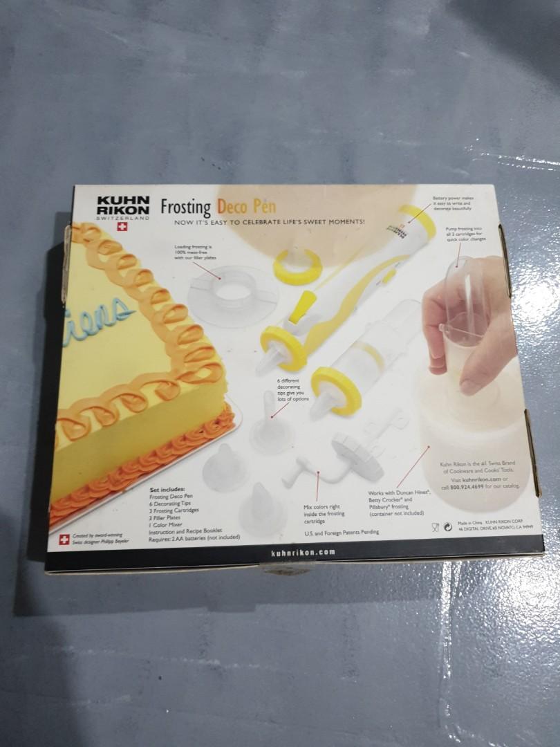 Image showcasing Frosting Deco Pen, Food & Drinks, Homemade Bakes on Carousell