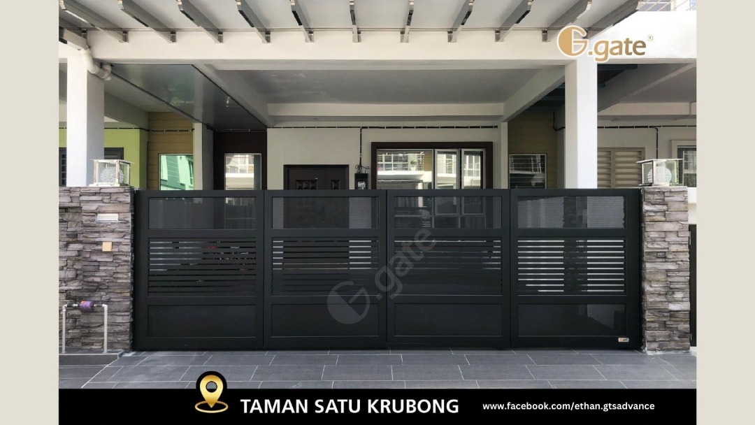 Full Aluminium Auto Gate, Furniture & Home Living, Outdoor Furniture on