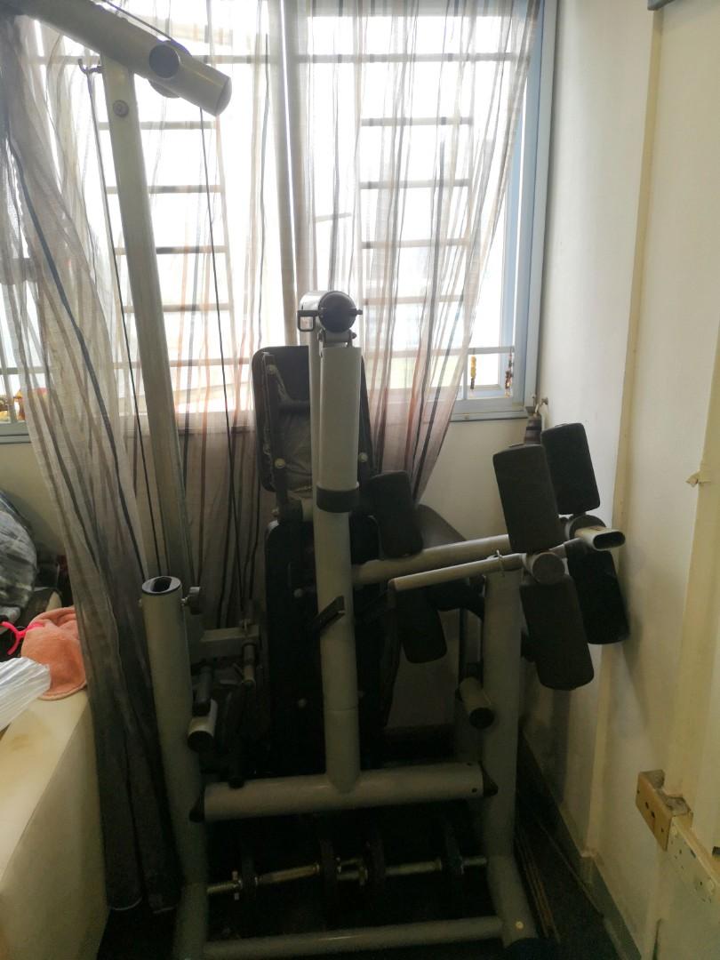 FULL GYM Set, Sports Equipment, Exercise & Fitness, Weights & Dumbbells