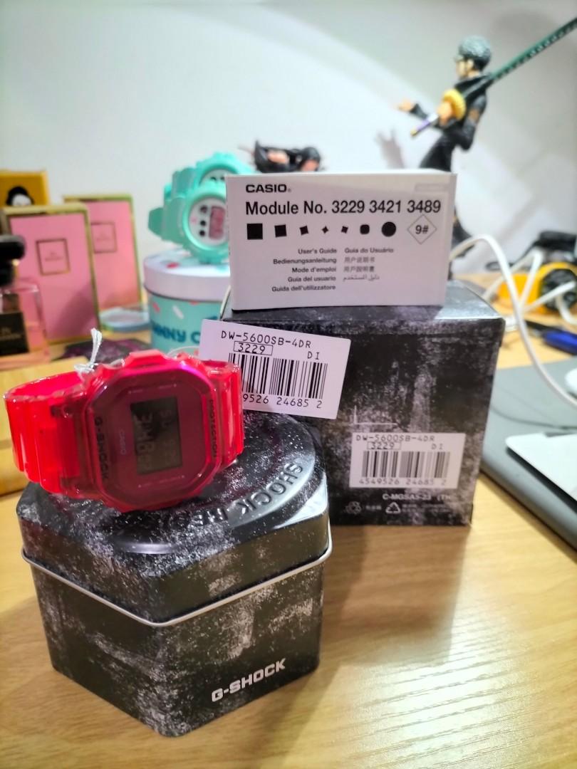 Dw5600 jelly sales red