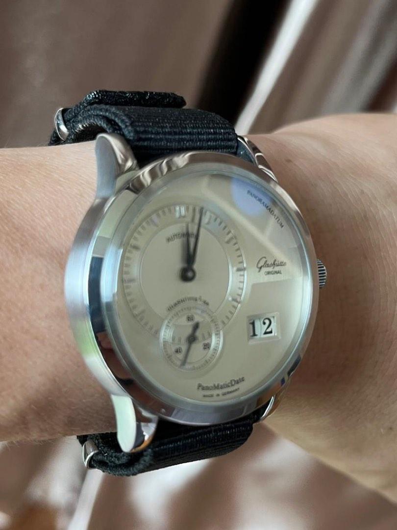 Glashutte PanoMatic Date (box and paper) Luxury Watches on Carousell