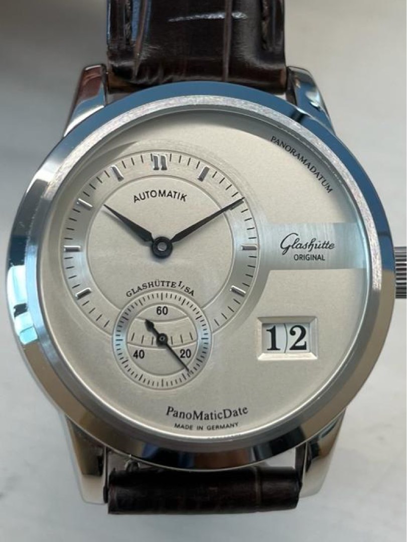 Glashutte PanoMatic Date (box and paper) Luxury Watches on Carousell