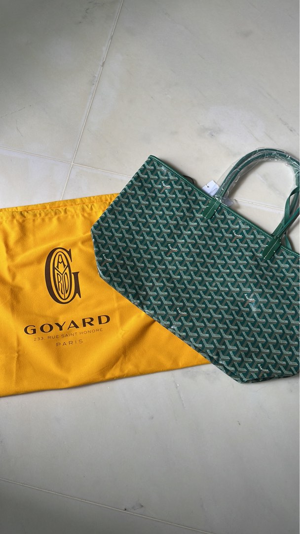 Goyard brown Saint Louis XXL (special edition) with Madness & 666 print,  Men's Fashion, Bags, Sling Bags on Carousell
