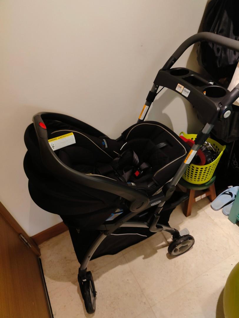 Graco SnugRide SnugLock 35 LX Infant Car Seat Stroller Frame