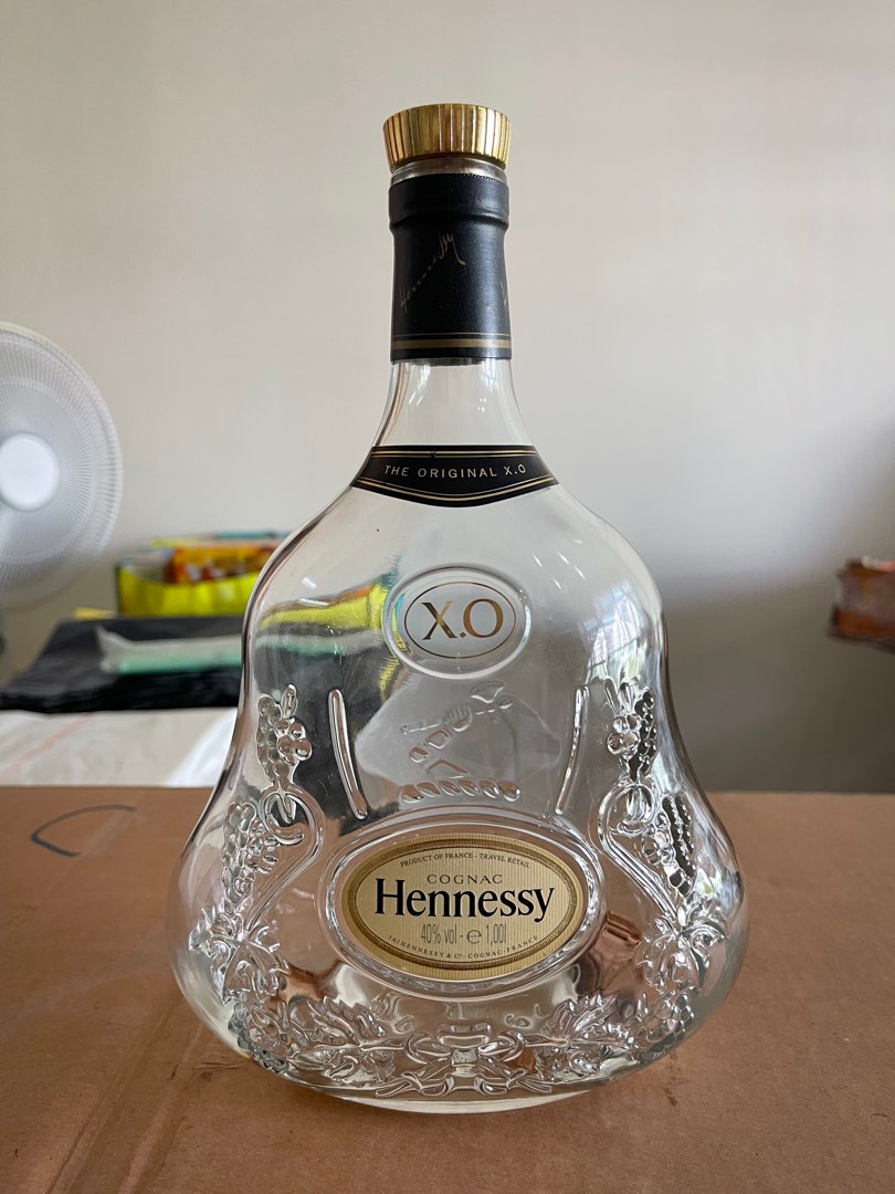 Hennessy XO Empty Bottle, Food & Drinks, Other Food & Drinks on Carousell