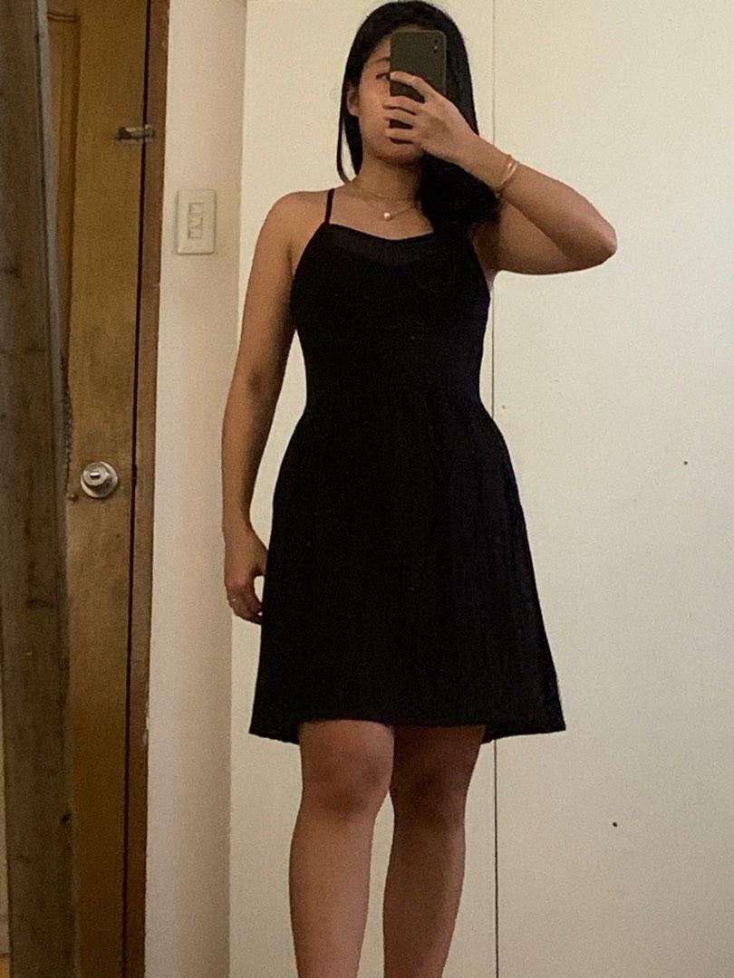 Black dress h&m clearance