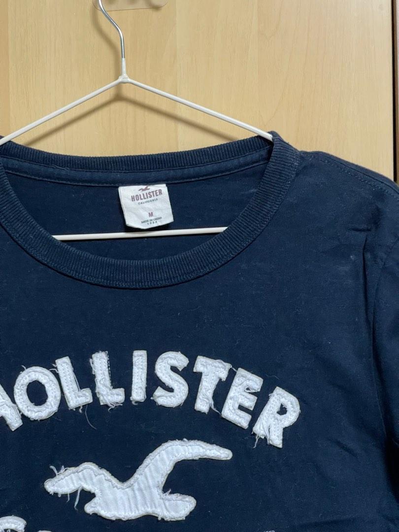 HOLLISTER M SIZE raw stich shirt Men s Fashion Tops Sets