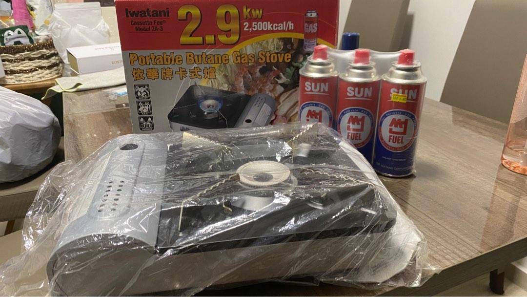 Hot pot stove with gas (selling in a set), Furniture & Home Living, Kitchenware & Tableware