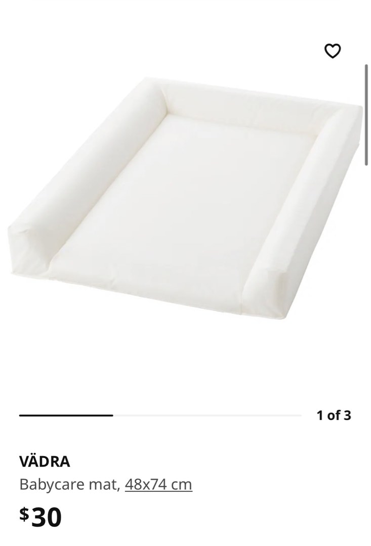 IKEA Diaper Changing Mat and Cover, Babies & Kids, Baby Nursery & Kids