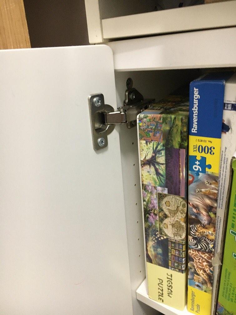 IKEA shelves x2 units with doors, Furniture & Home Living, Furniture