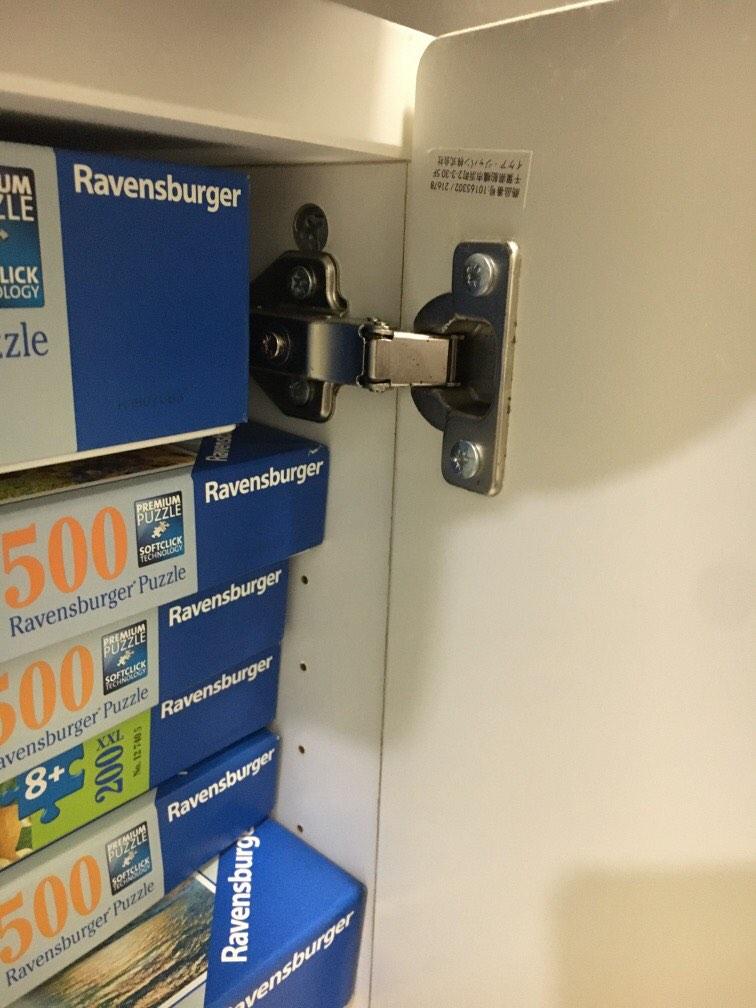 IKEA shelves x2 units with doors, Furniture & Home Living, Furniture