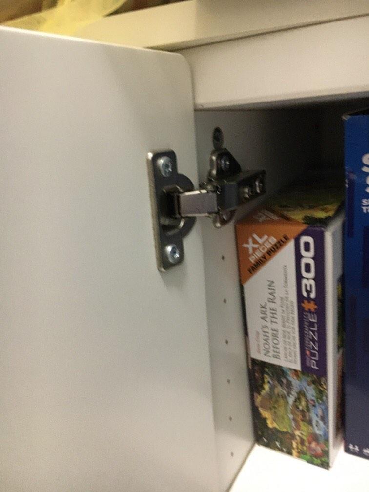 IKEA shelves x2 units with doors, Furniture & Home Living, Furniture