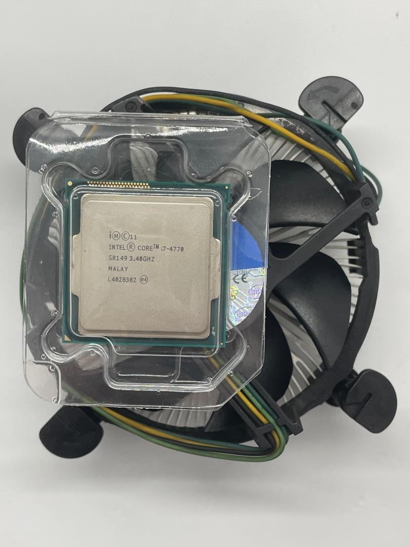 Intel Core i7-4770 3.4G 8M LGA1150 CPU連風扇, 電腦＆科技, 電腦周邊