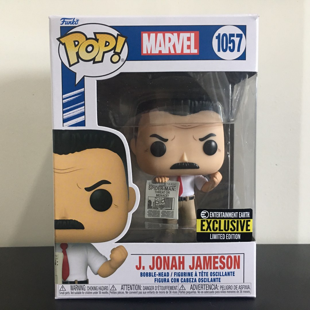 J. Jonah Jameson Funko Pop, Hobbies & Toys, Toys & Games on Carousell