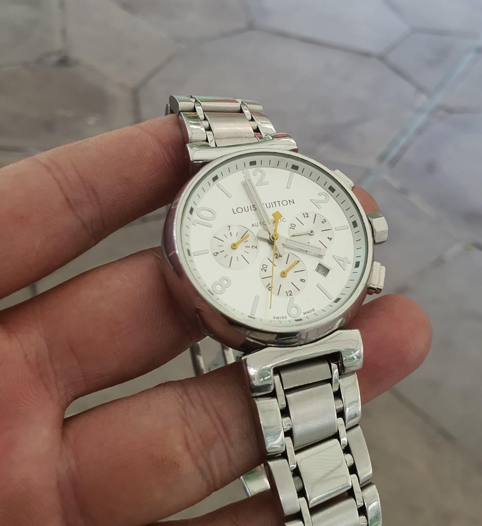 Jam Louis Vuitton Chronometer Putar, Fesyen Wanita, Jam Tangan di Carousell