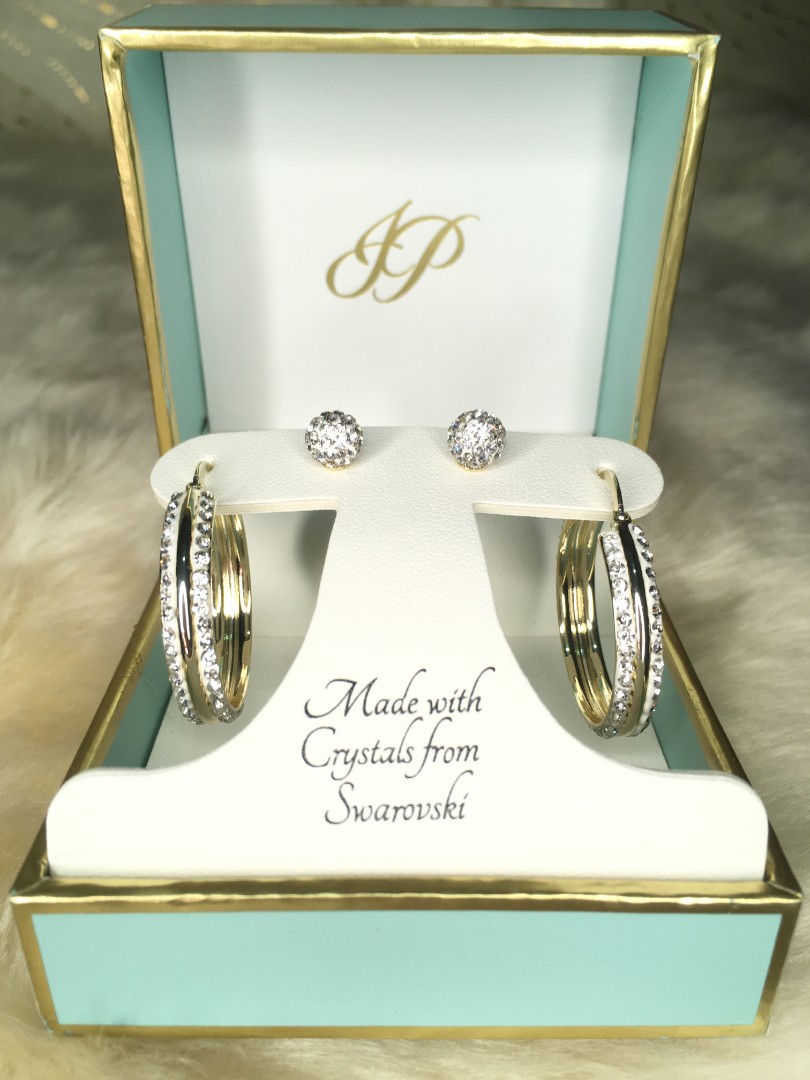 Jenni park earrings swarovski on sale