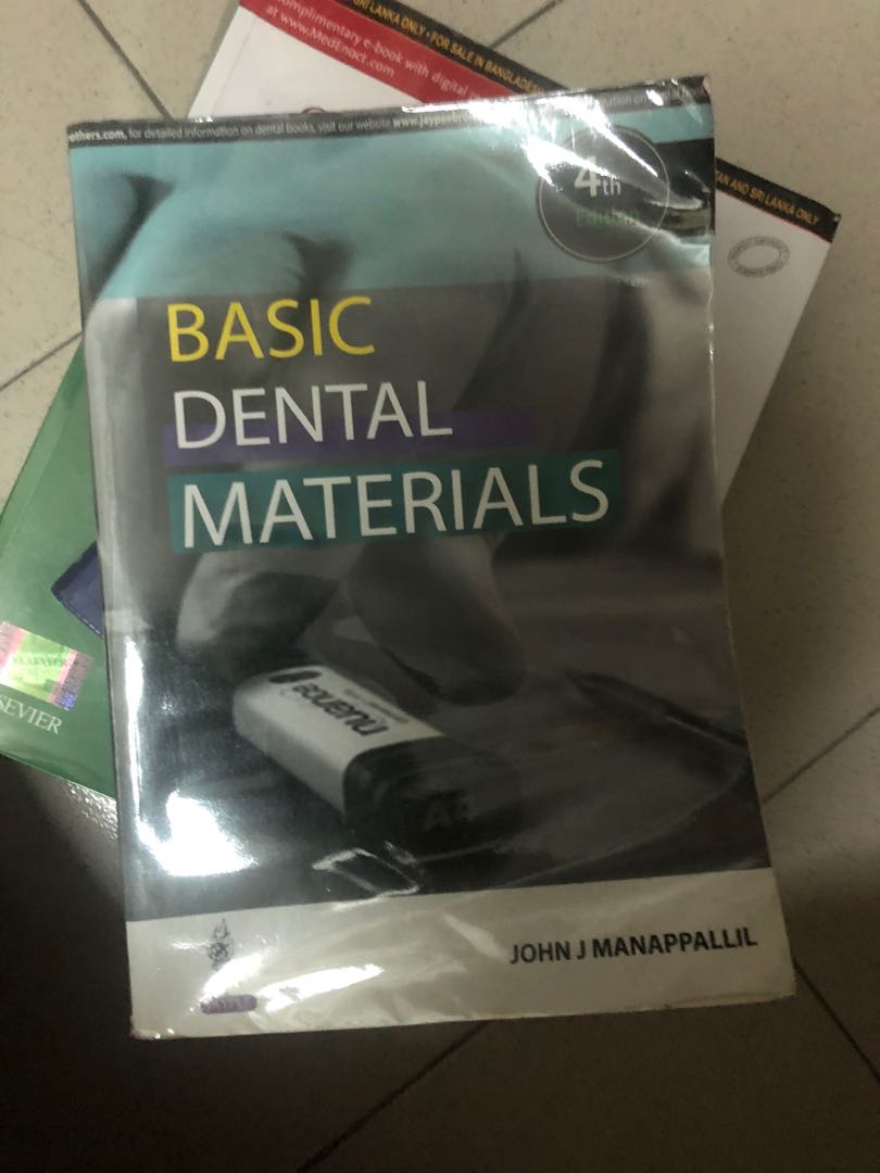 John J Manappallil, Basic Dental Materials , Hobbies & Toys, Books