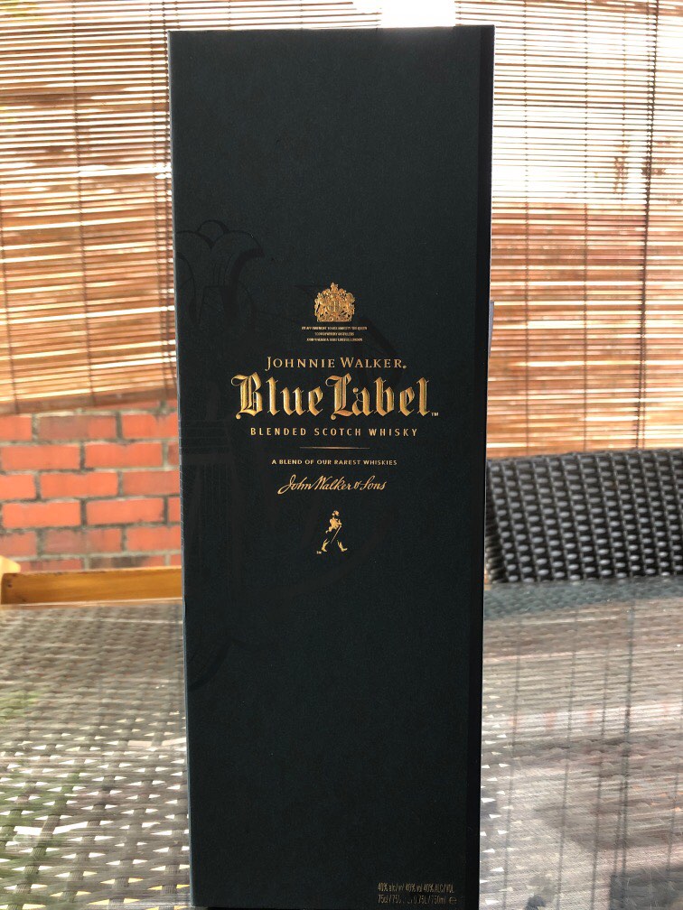 Johnnie Walker Blue Label, Food & Drinks, Alcoholic Beverages ...