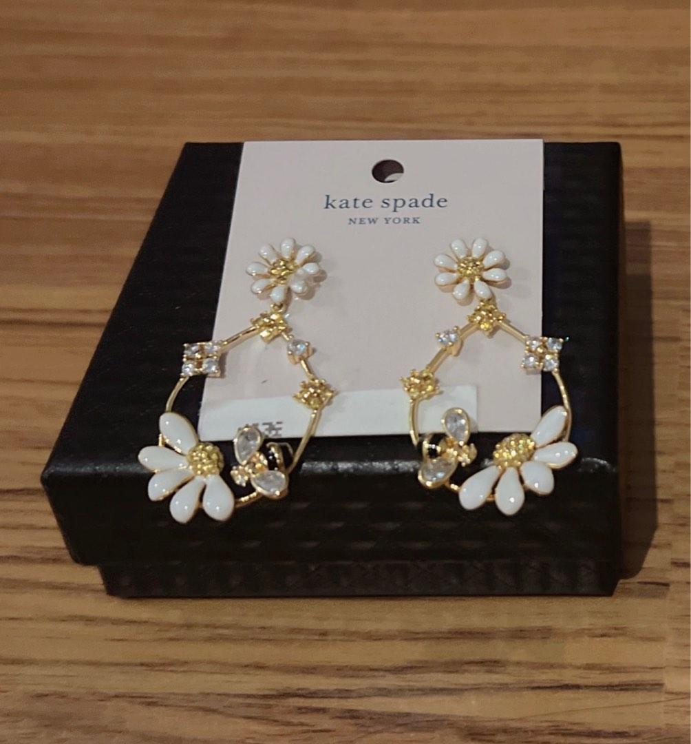 Kate Spade bee earrings, Women's Fashion, Jewelry & Organisers, Earrings on  Carousell