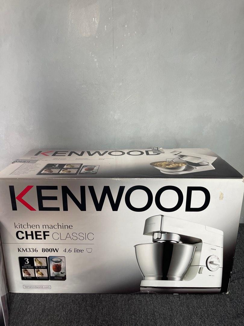 Kenwood Kitchen Machine Kitchen Mixer Kitchen Aid (Category: Other Kitchen Appliances) located in Quezon City. Submitted by mr.sandman (Listing ID 1186732674, Image 3). Description: Kenwood Kicthen Machine - KM336 (4.6L) -new and unused Complete Inclusions (Blender, K-beater, Whisk, Hook attachment, splash guard cover) -with UNNOTICEABLE yellow stain in small area at the back. Does not affect the function of the machine. Kenwood KM336 Chef Machin