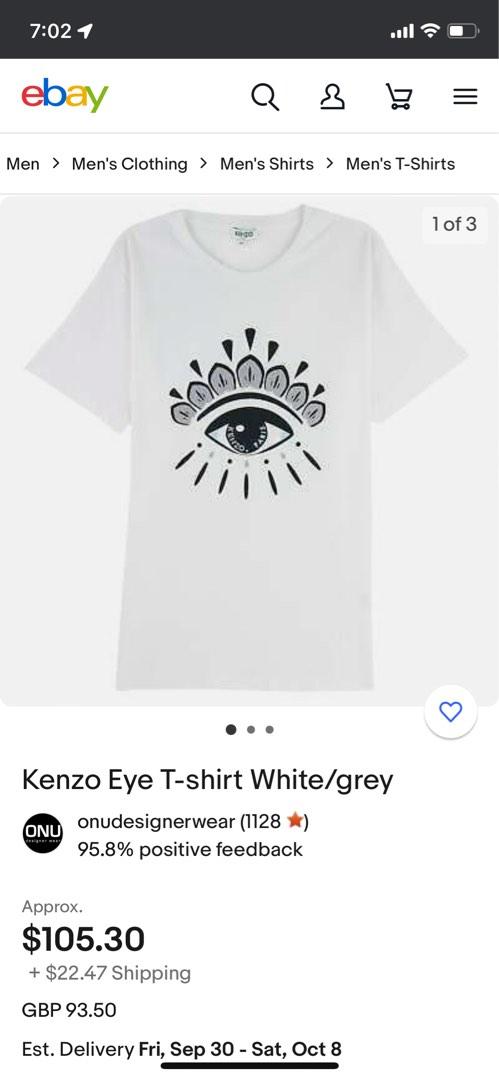 T shirt kenzo eye cheap femme