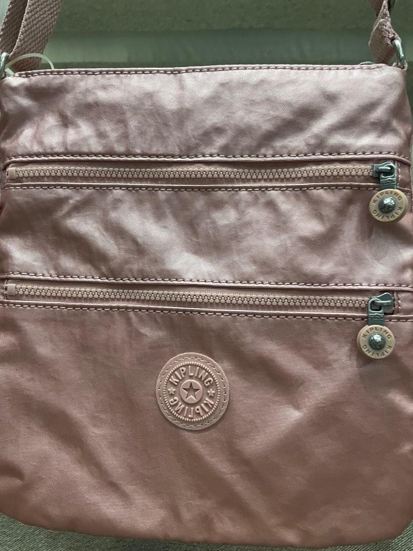 Kipling icy clearance rose metallic