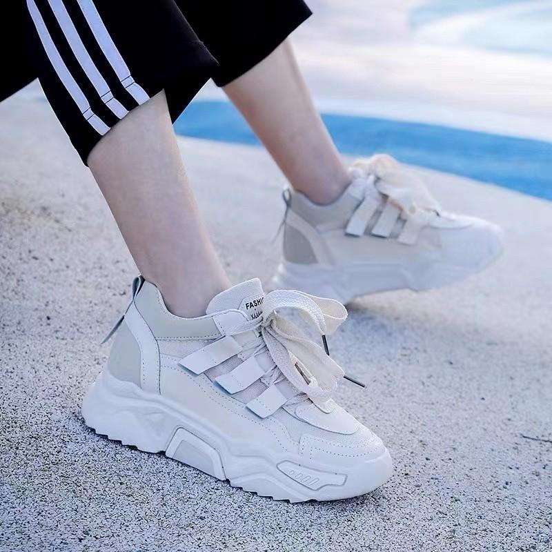 Korean white shop rubber shoes