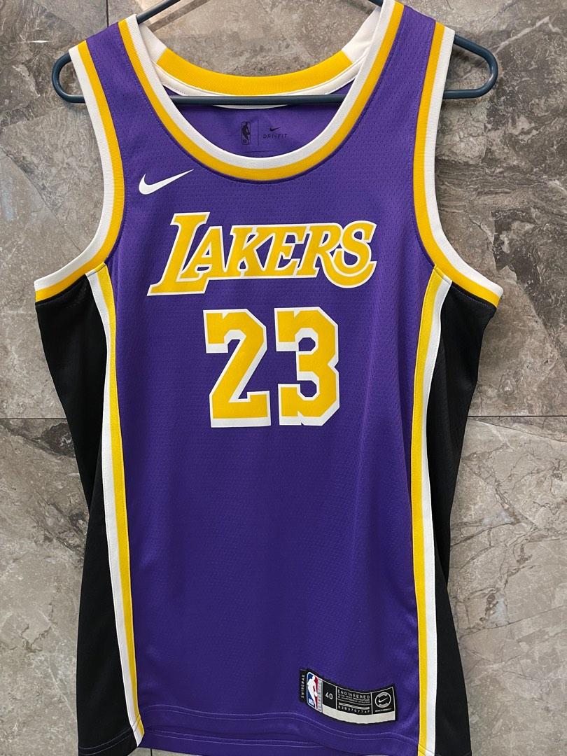 Nike La Lakers LeBron James Jersey Purple