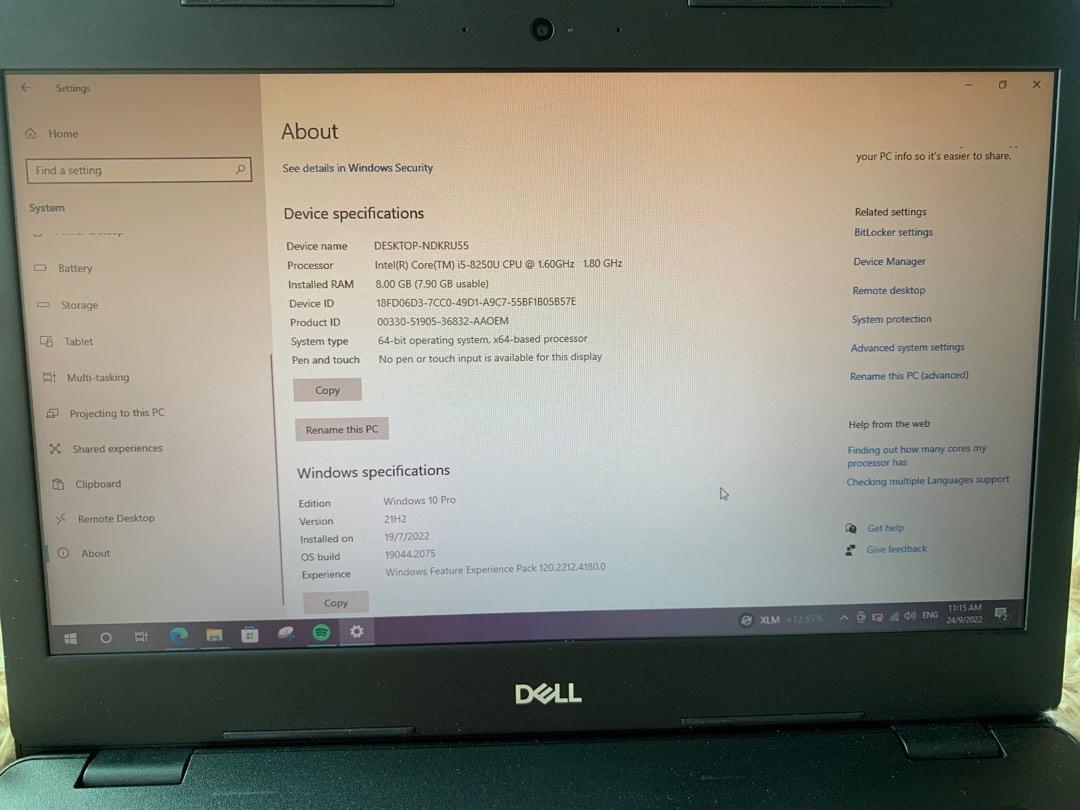 Laptop Dell Latitude 3490, Computers & Tech, Laptops & Notebooks on  Carousell