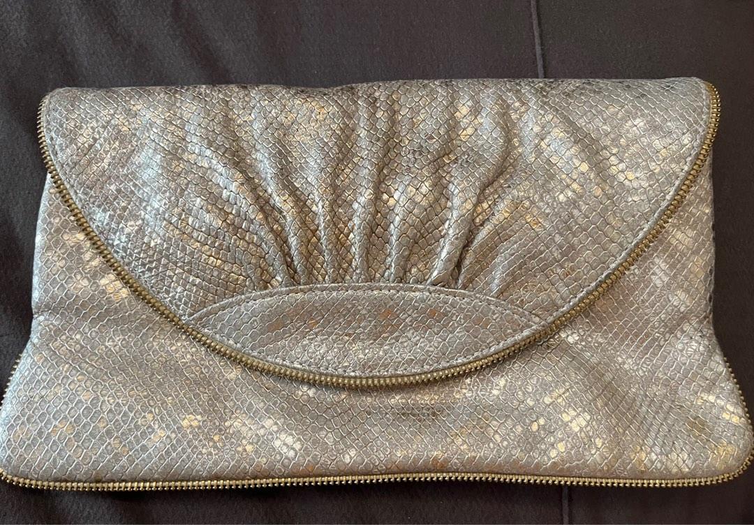 Lauren merkin hotsell gold clutch