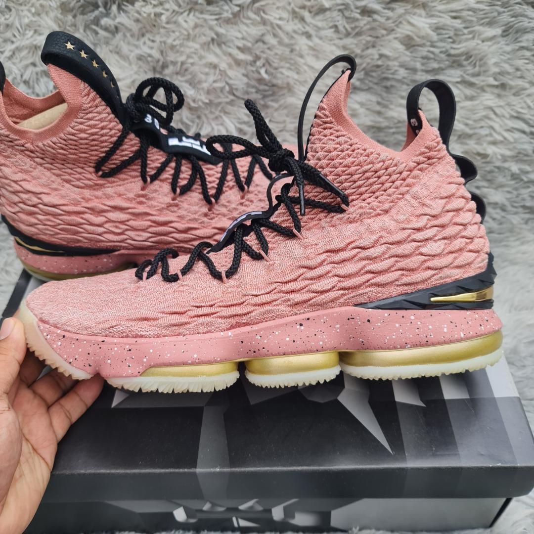 Pink lebron 15 online