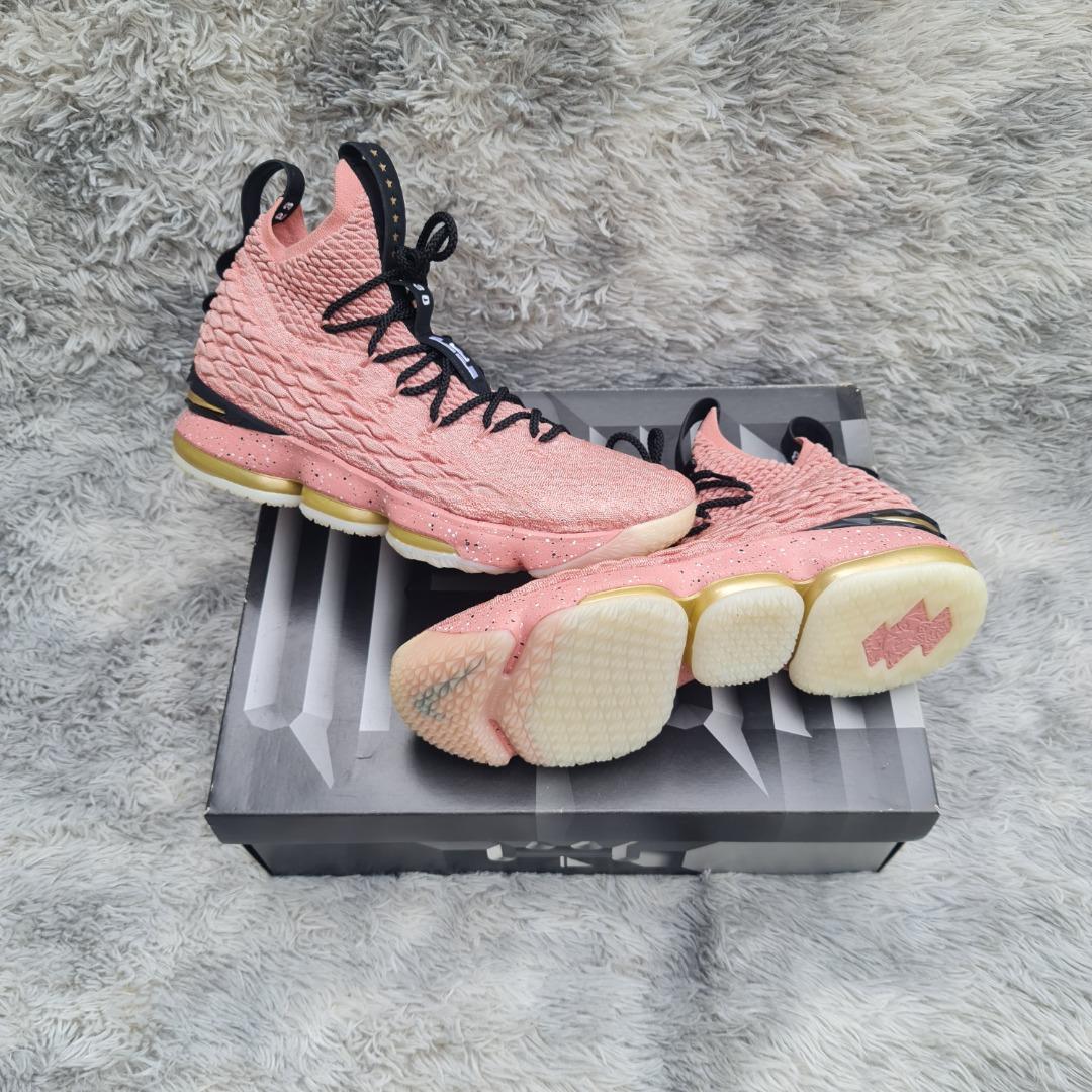 Lebron 15 pink mens shop