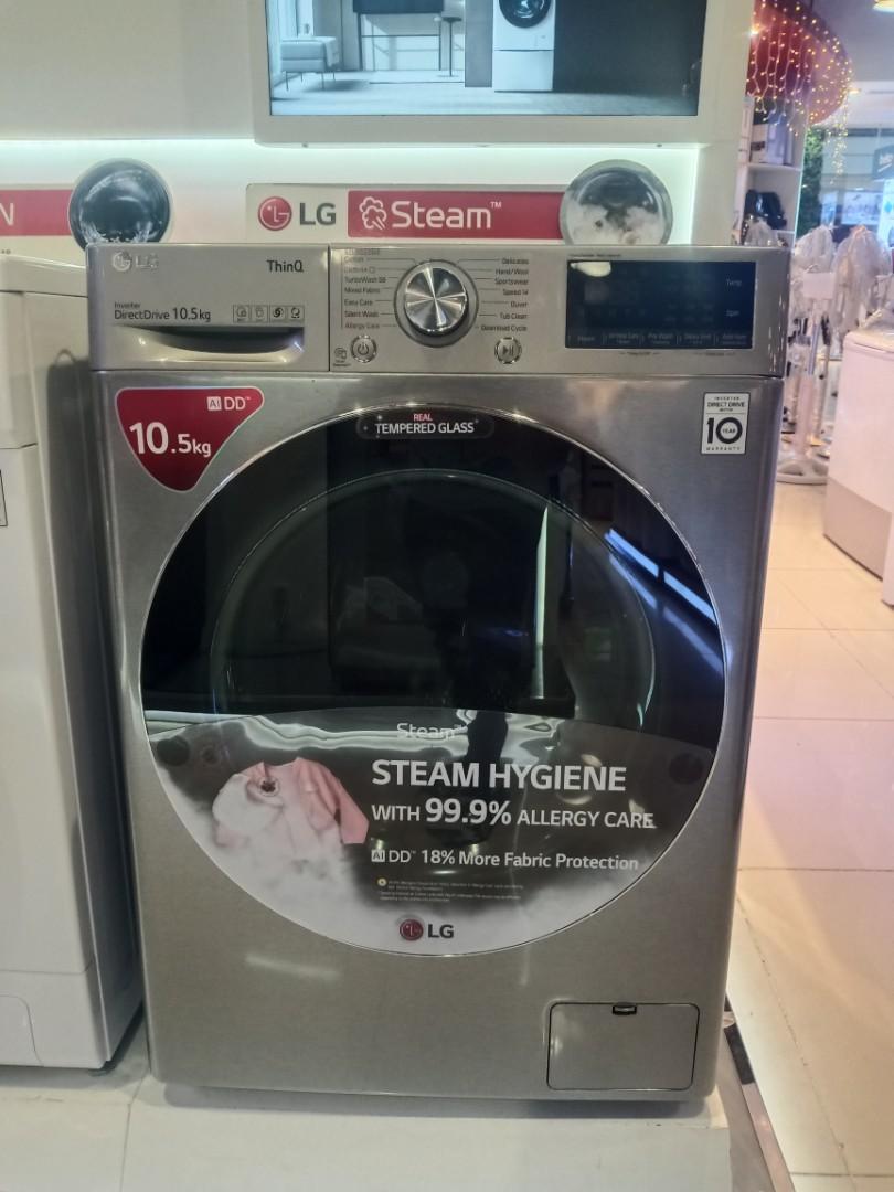 Lg Front Load Washing Machine Inverter, TV & Home Appliances, Washing