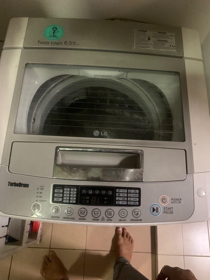 Lg washing machine top load, TV & Home Appliances, Washing Machines and