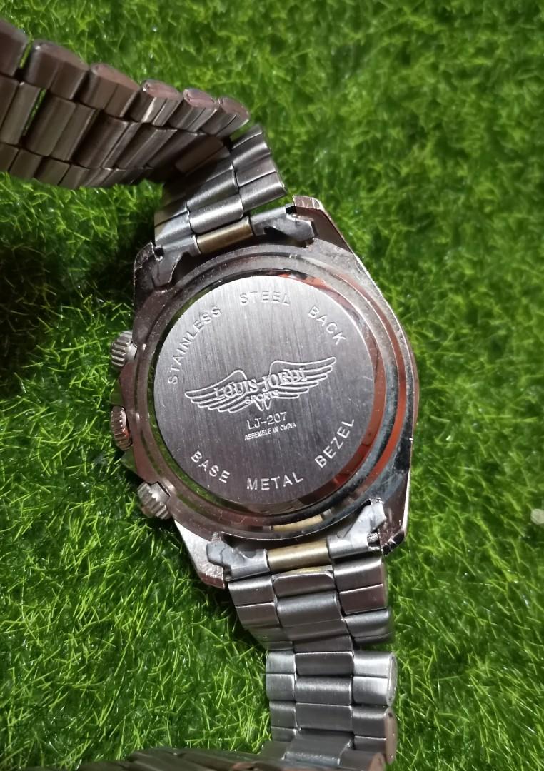 LOUIS JORDI HIGH QUALITY FASHION QUARTZ JAPAN, Men's Fashion, Watches &  Accessories, Watches on Carousell