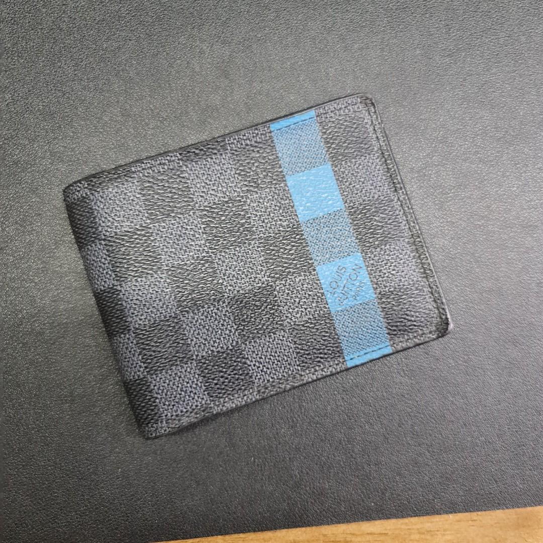 LV Wallet - Damier Graphite Pixel Blue, Men's Fashion, Watches &  Accessories, Wallets & Card Holders on Carousell