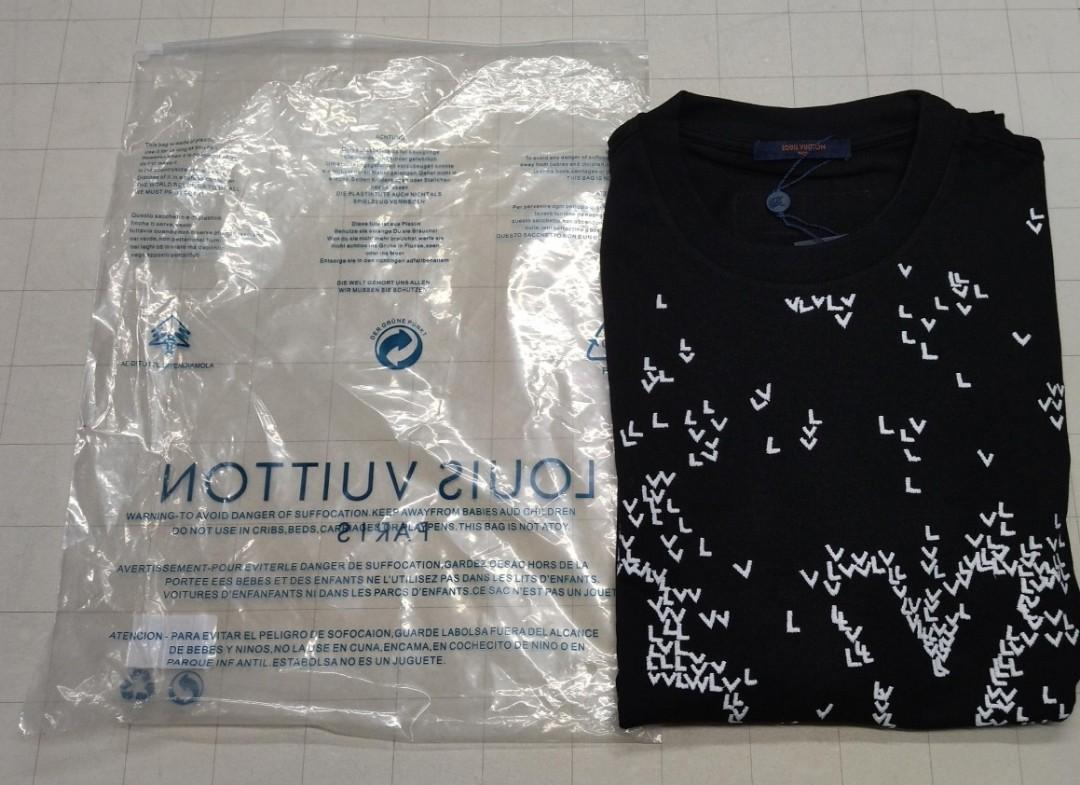 Louis Vuitton LV Spread Embroidery T-Shirt Milk White/Green