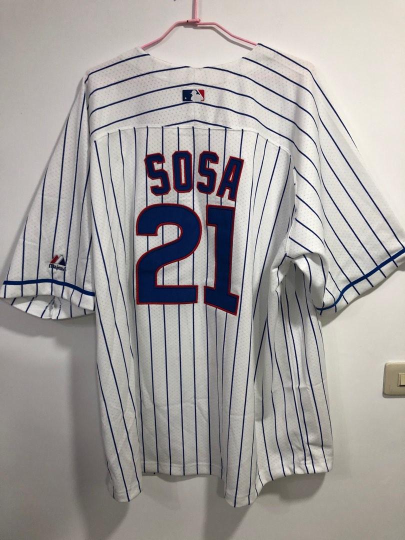 Vintage'90s MLB Chicago Cubs #21 Sammy Sosa Majestic