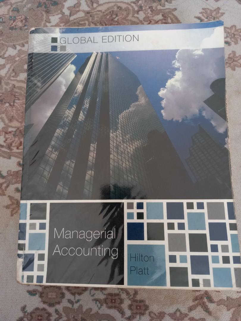 Managerial accounting 9th edition hobbies toys books magazines