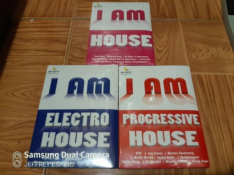 Marigold presents I Am House Electro Progressive CD's ( 2 CDs inside ) (Category: CDs & DVDs) located in Quezon City. Submitted by jeffreyespino (Listing ID 1186843872, Image 1). Description: I am Electro House 2-Disc -SOLD I Am Progressive House 2-Disc I Am House 2-Disc Price : Php500 each Available for pick up, delivery and shipping All original, brandnew sealed, resealed mint CD's For shipping/ delivery, we accept cash, BPI, BDO, GCash, Maya, 