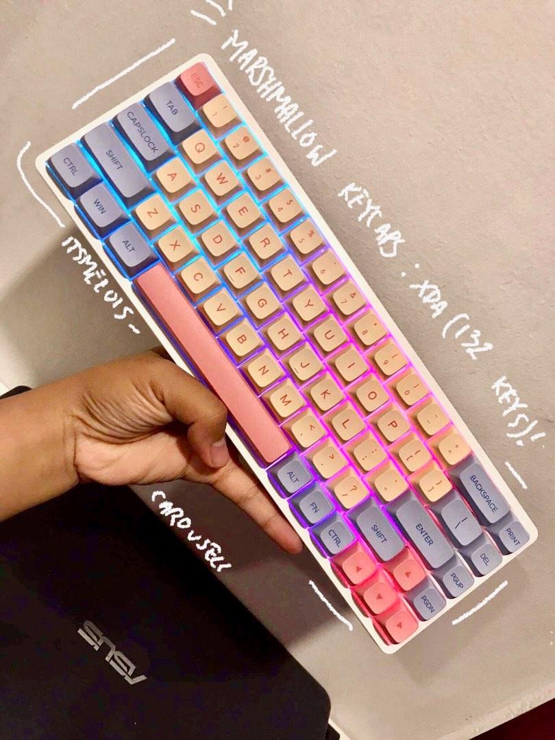 Marshmallow Keycaps XDA, Computers & Tech, Parts & Accessories