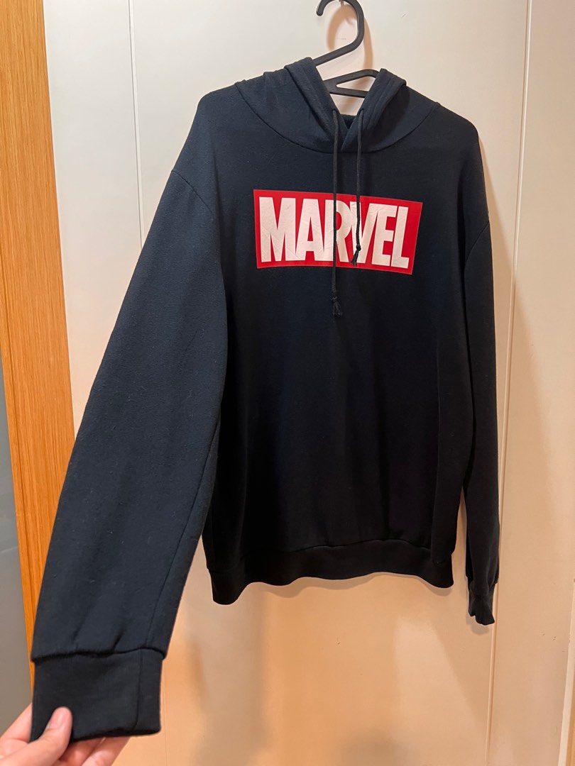 marvel black hoodie