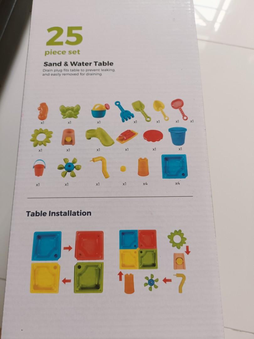 Merconser sand and water table Beach toy, Babies & Kids, Infant Playtime on Carousell